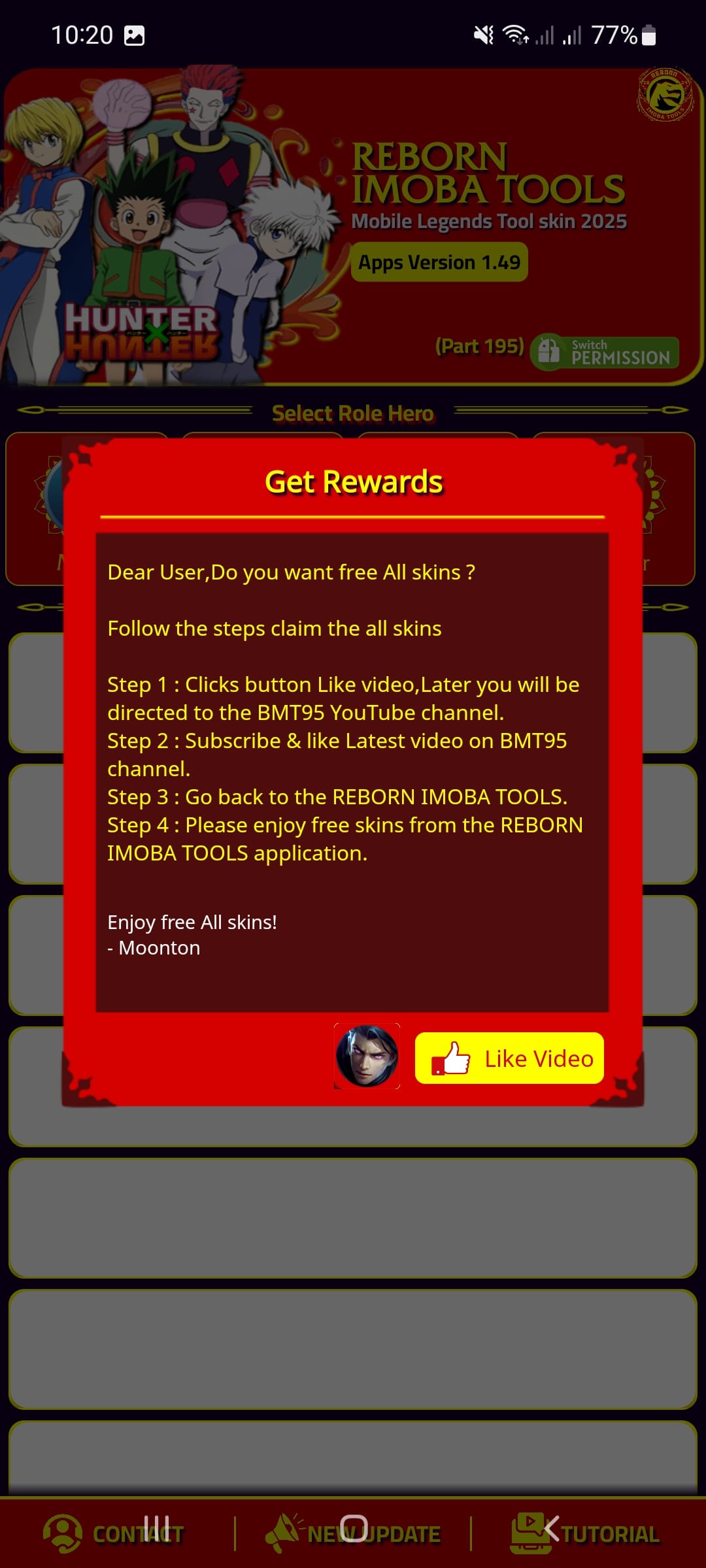 Reborn Imoba Tools Screenshot