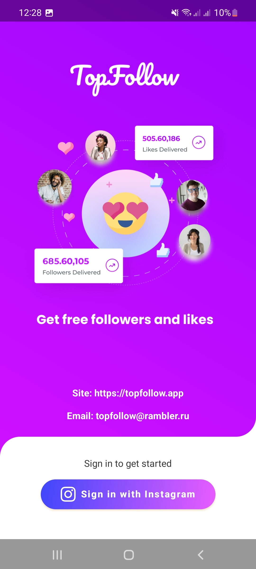 TopFollow Screenshot