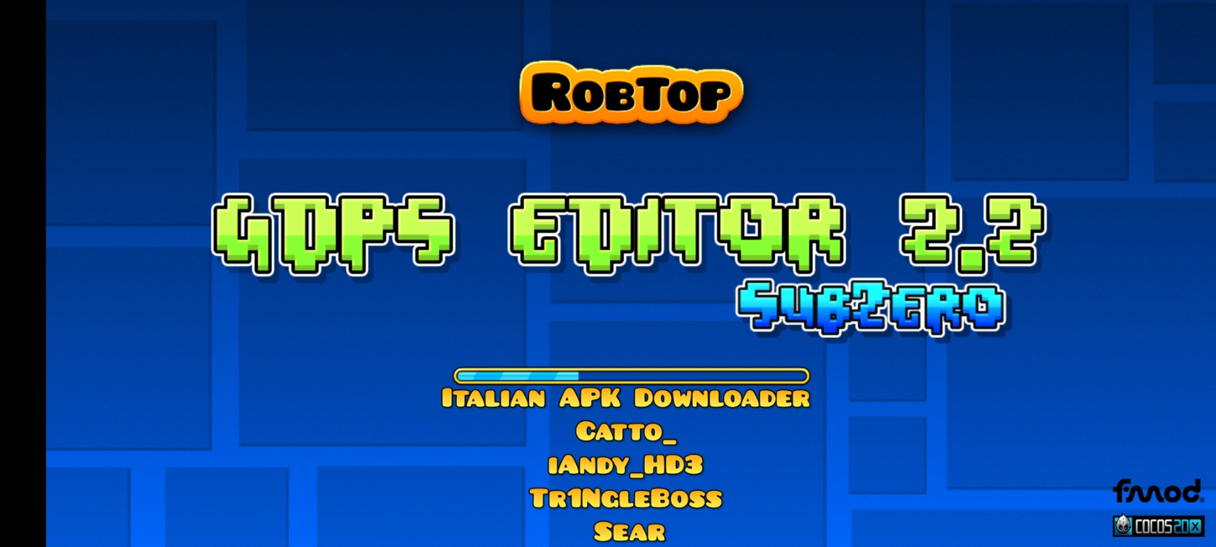 GDPS Editor Screenshot