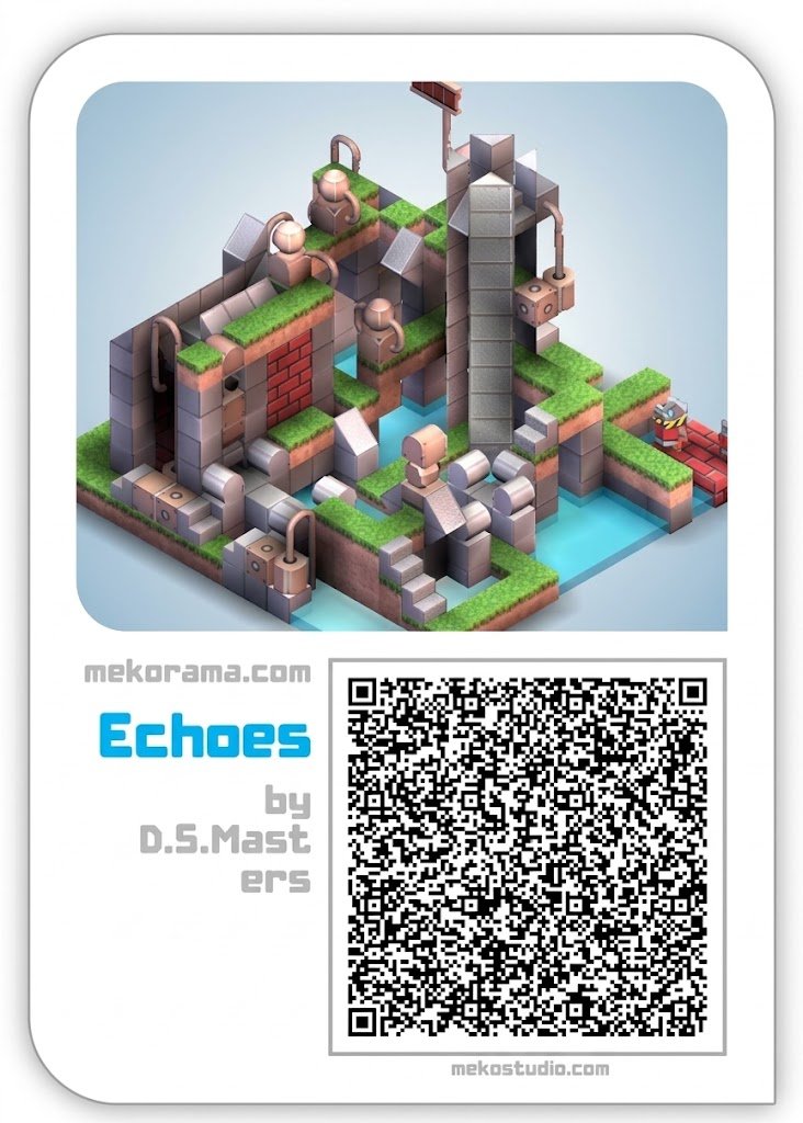 Player adjusting a moving 3D block platform to clear a path for the yellow robot in Mekorama.